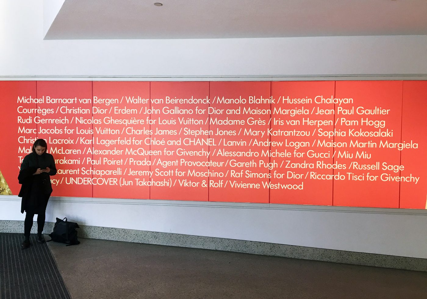 ロンドン・バービカンでの展示